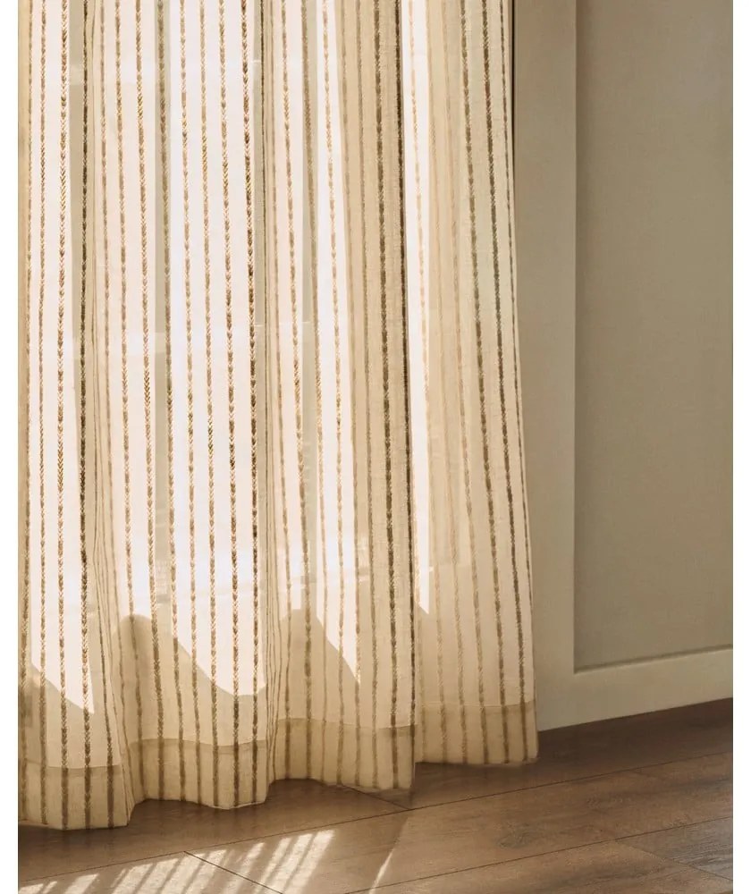 Beżowa zasłona 140x270 cm Arami – Kave Home