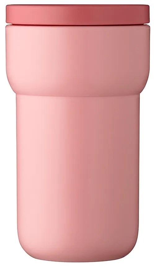 Różowy kubek podróżny Mepal Ellipse, 275 ml