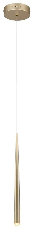 Lampa wisząca LED w kolorze złota ø 14 cm Cala – Trio Select