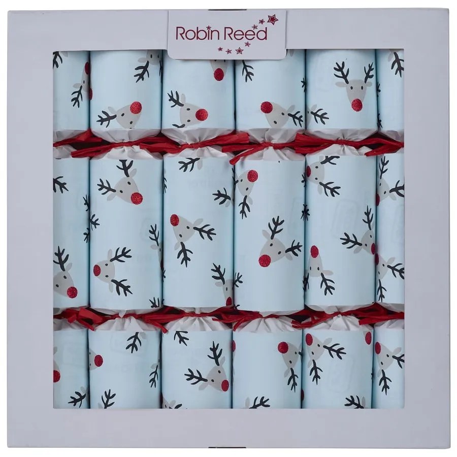 Crackery świąteczne zestaw 6 szt. Reindeer – Robin Reed