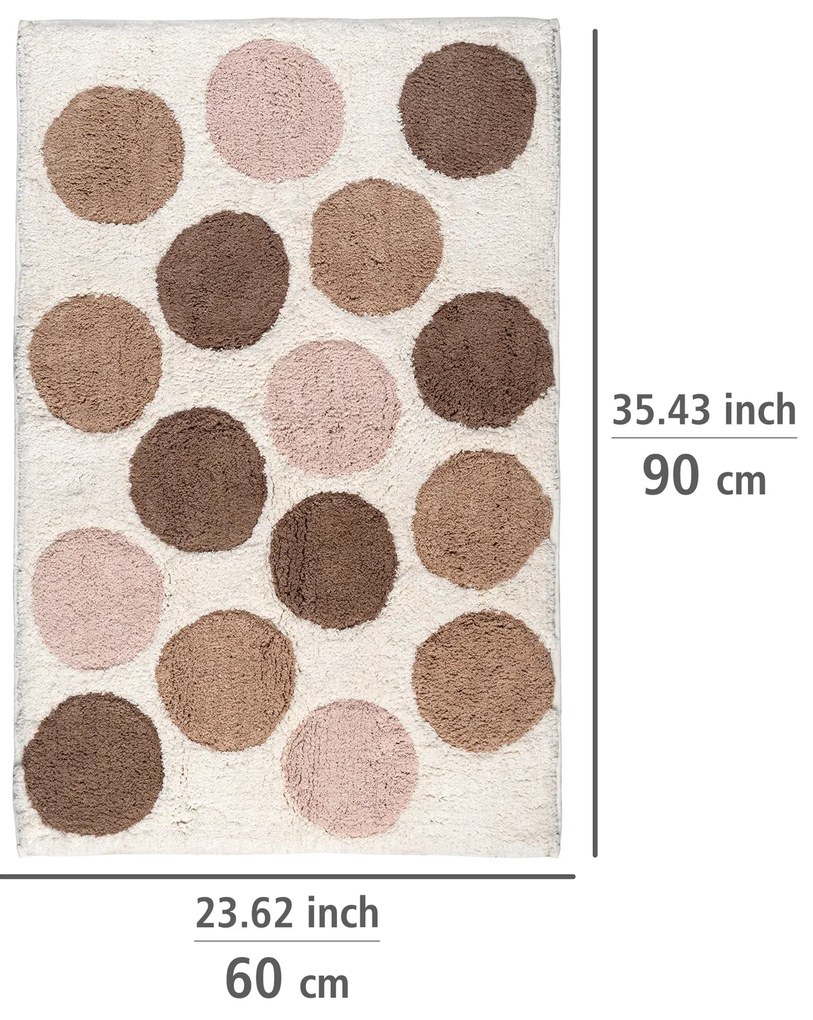 Dywanik łazienkowy z organicznej bawełny, 60 x 90 cm, WENKO