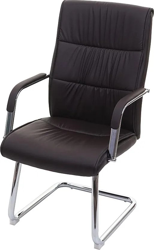 Krzesło konferencyjne MCW-A49,  brązowy