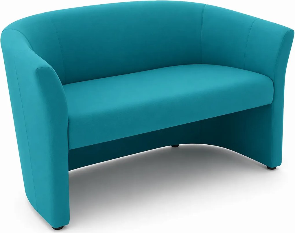 Turkusowa sofa kubełkowa do salonu H7-G46