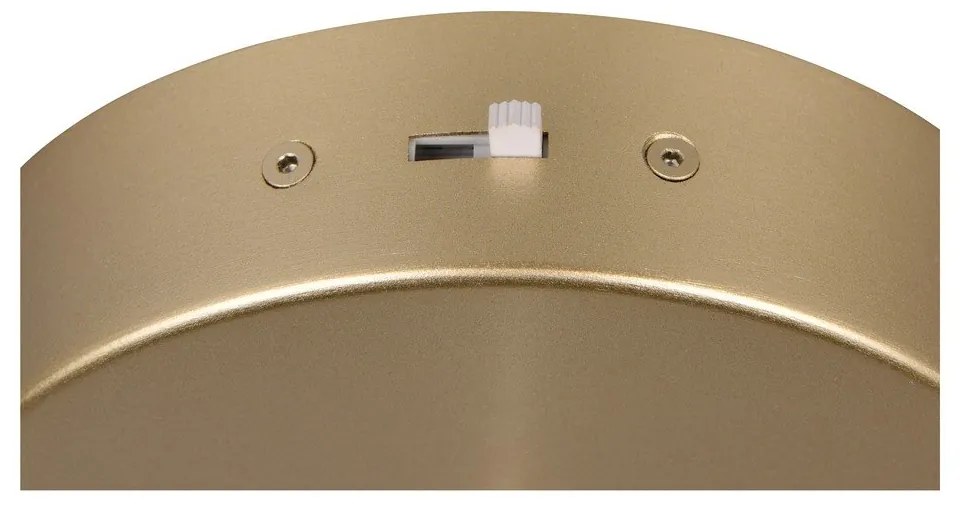 Lampa wisząca LED w kolorze złota ø 30 cm Cala – Trio Select