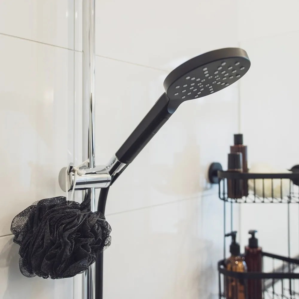 Wąż prysznicowy Wenko Black Matt, dł. 175 cm