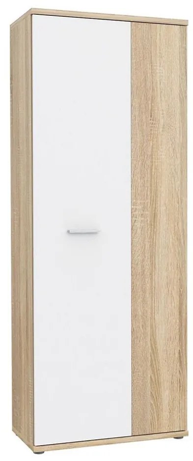 Komoda/Szafka na buty SIMO dąb sonoma/biała