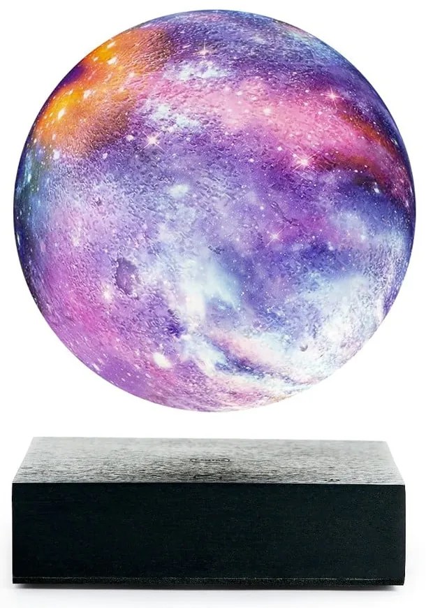 Czarna dekoracja świetlna do kontaktu ø 12 cm Galaxy – Gingko