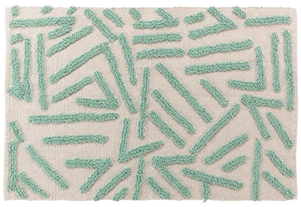 Miętowo-kremowy dywan odpowiedni do prania 60x90 cm Athena – douceur d'intérieur