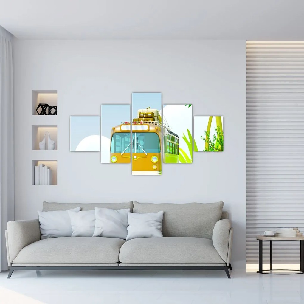 Obraz - Podróż do tropików (125x70 cm)
