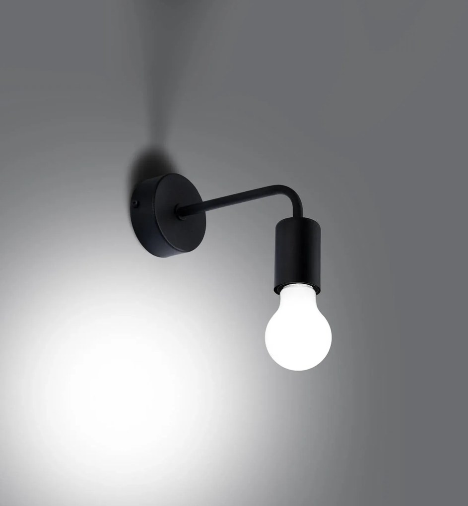 Kinkiet NORAH czarny SOLLUX LIGHTING