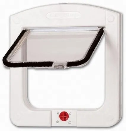 Tommi Drzaki dla kotów Cat Flap, białe