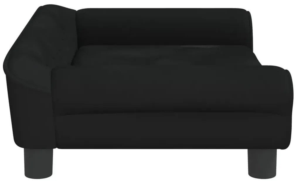 Nowoczesna czarna kanapa dziecięca L6-A92
