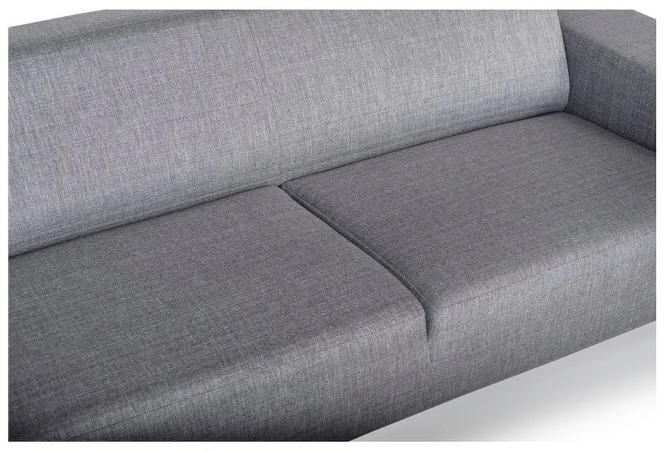 Jasnoszara sofa Scandic Diva, 171 cm