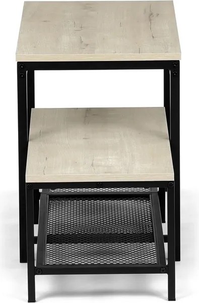 Półka na buty, zestaw 2 szt., dąb Sonoma