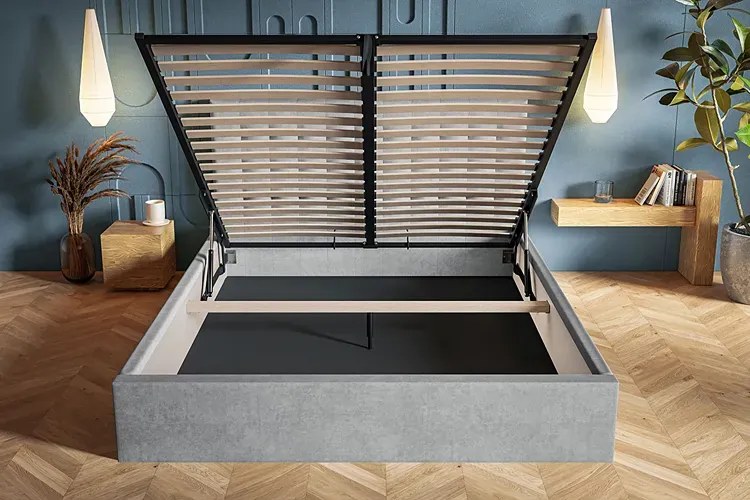 Łóżko małżeńskie ze schowkiem 160x200 G4-R16