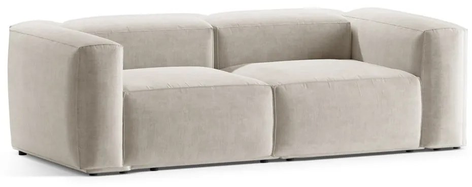 Beżowa sofa 224 cm Bergamo – Cosmopolitan Design