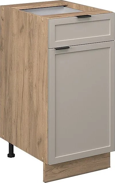 Szafka dolna do kuchni greybeige 40x51.6x82 fame-line