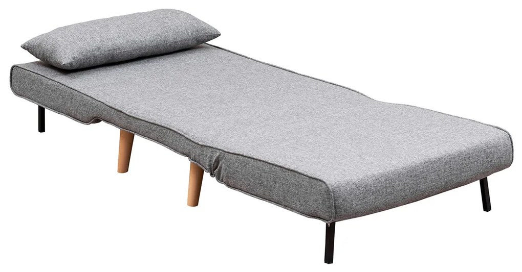 Fotel Folde Single Light Grey