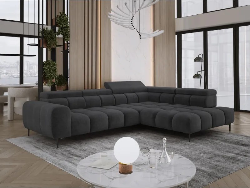 Narożnik PLAZA L wolnostojący Prawostronny w tkaninie EDEN 21 WERSAL