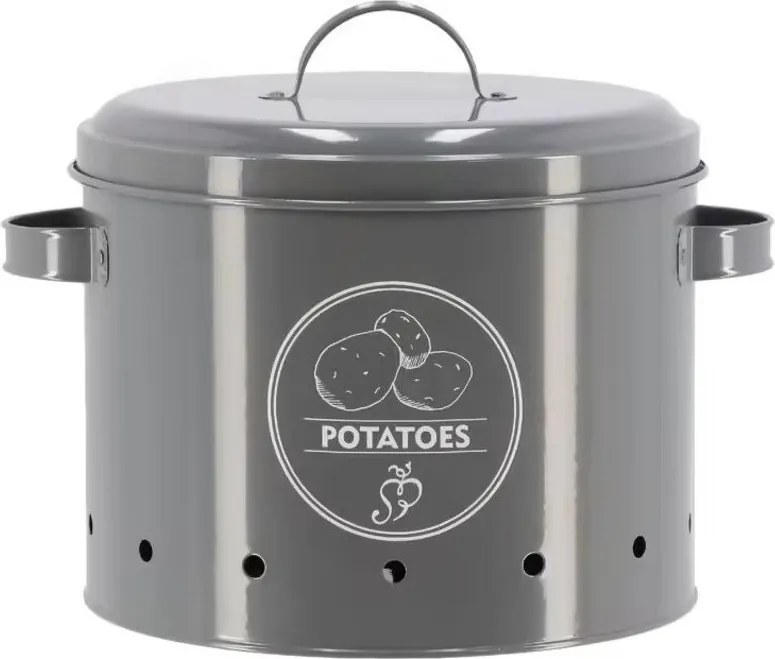 Stalowy pojemnik na żywność na ziemniaki Secret Du Potager – Esschert Design