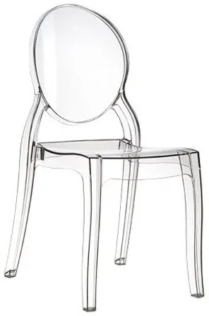 Transparentne krzesło typu ludwik W5-F50