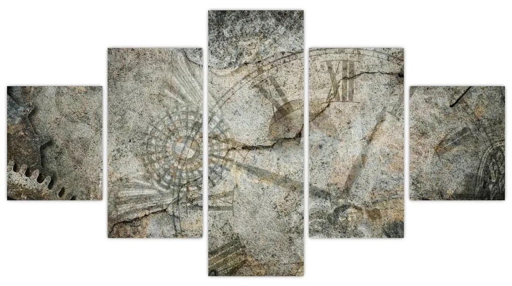 Obraz - Upływ czasu (125x70 cm)