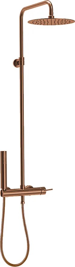 Luisa kolumna prysznicowa mechaniczna miedzi szczotkowanej