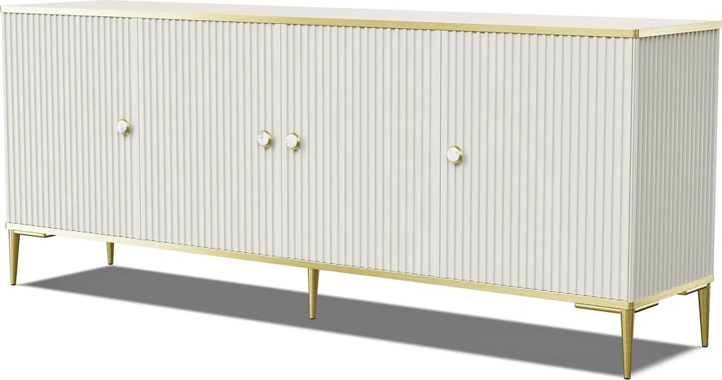Lamelowa komoda cashmere P1-Z93