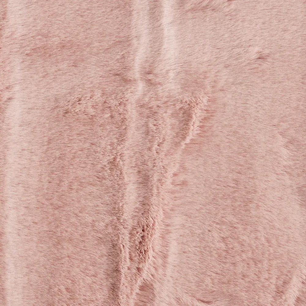 Różowy dywan Think Rugs Teddy, ⌀ 120 cm