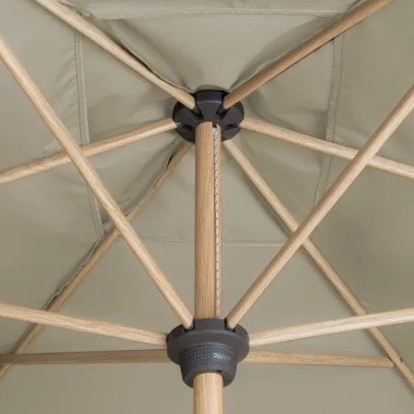 ALU WOOD 3 x 2 m - automatyczny parasol uchylny z ochroną ULTRA UV : Substancja Desen - 820