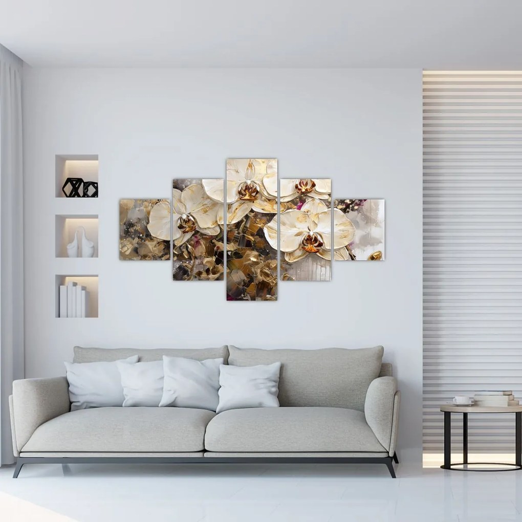 Obraz - Storczyki (125x70 cm)