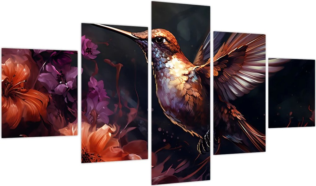 Obraz - Koliber (125x70 cm)
