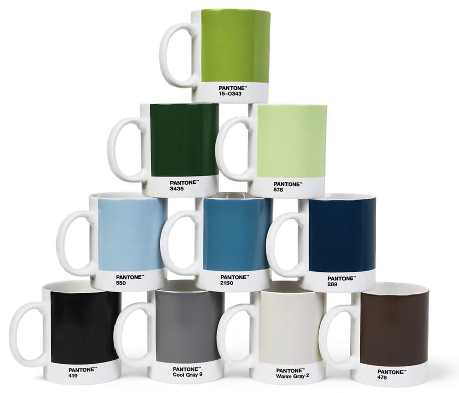 Czerwony ceramiczny kubek 375 ml Red 2035 – Pantone