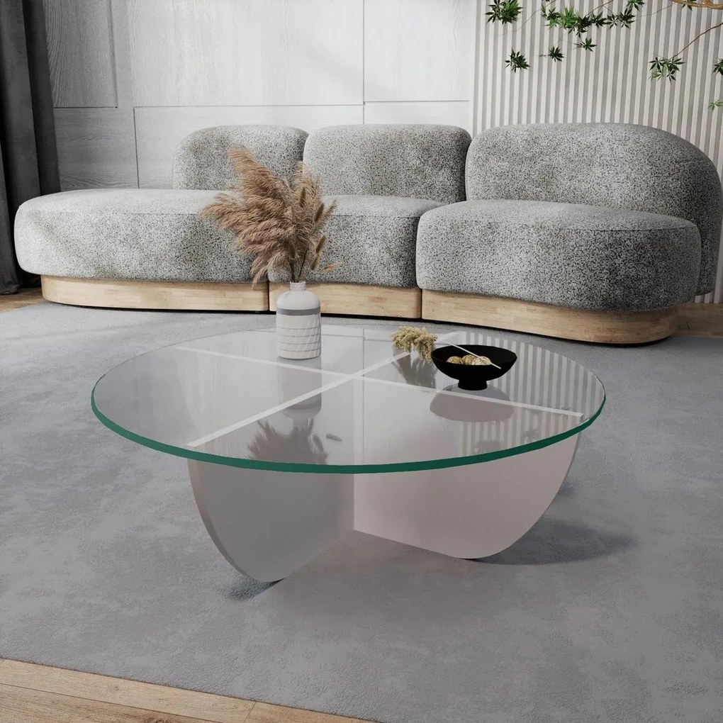 Stolik konferencyjny Lily White