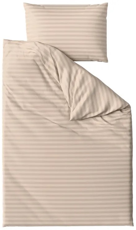 PrzytulneMieszkanie.pl PrzytulneMieszkanie.pl Hotelowa pościel z mikrofibry JASMINE beżowa - pasek 2 cm, kieszeń hotelowa Rozmiar pościeli: 70 x 90 cm | 140 x 220 cm