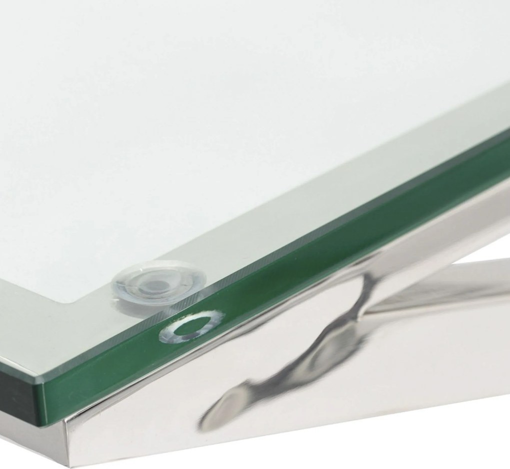 Ława Flavio silver 130x70x41cm