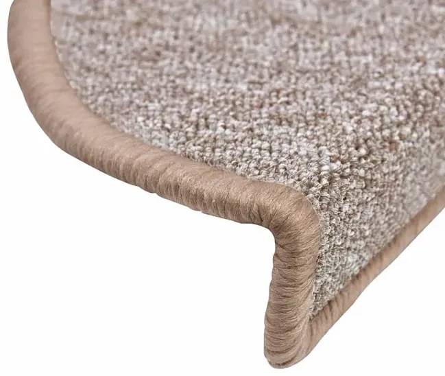 Jasnobrązowe maty ochronne na schody 10 sztuk C4-P98