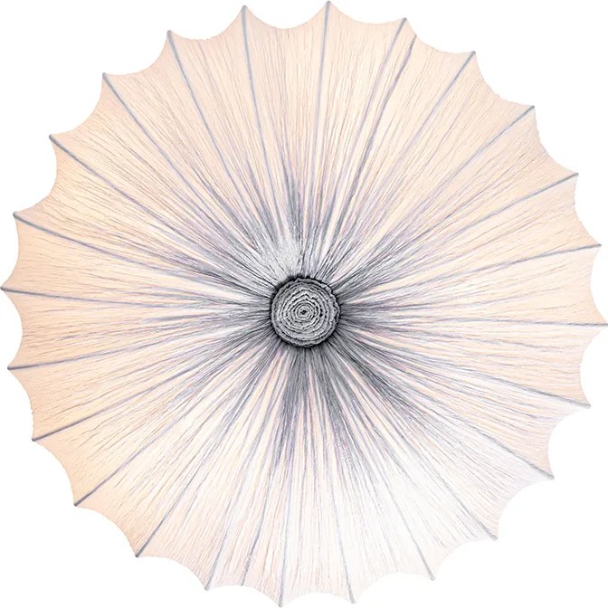 Designerska lampa sufitowa szara 60 cm 5-świateł - Plu