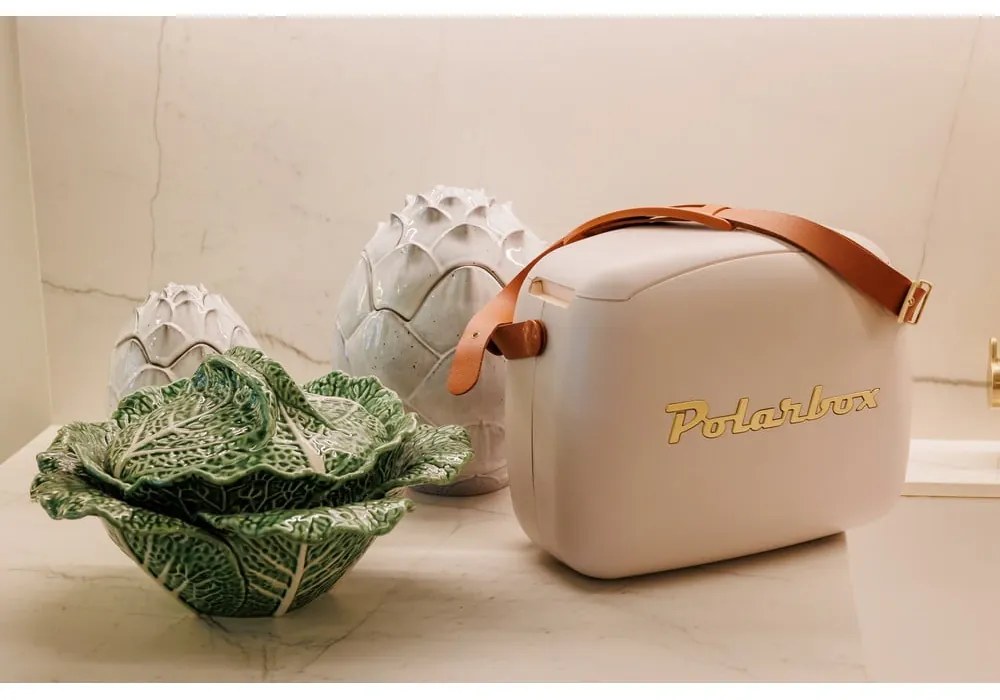 Szaroróżowy pojemnik chłodzący 6 l Classic Gold – Polarbox