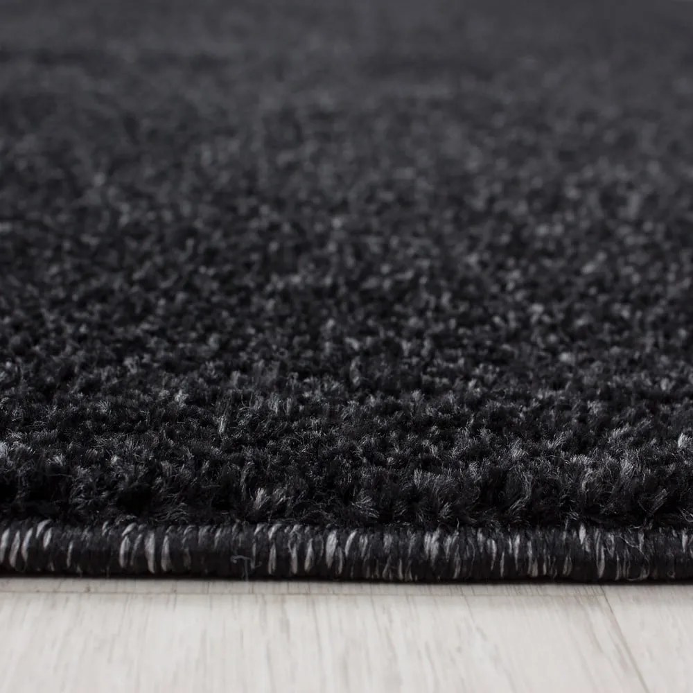Ciemnoszary okrągły dywan ø 120 cm Ata – Ayyildiz Carpets