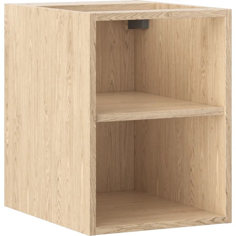 Mexen Box-A szafka otwarta z półką 35 cm, dąb - 91AX2-0350-470-0-81