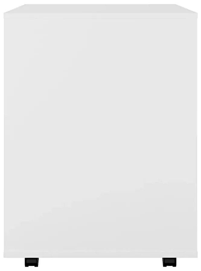 Biały kontenerek do biurka D7-F35