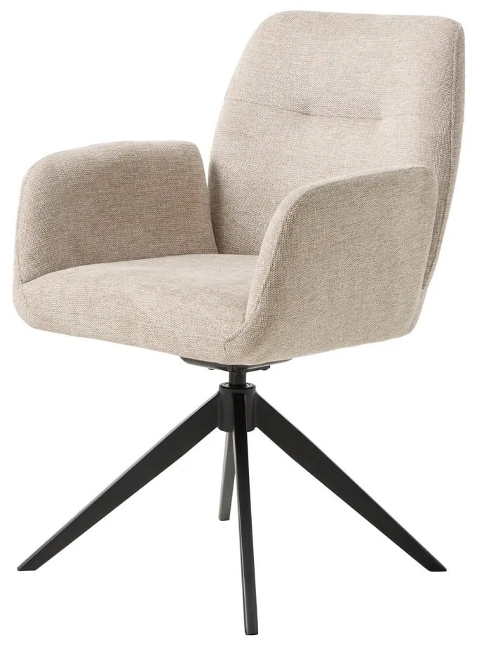 Kremowe krzesło Roxana – Unique Furniture