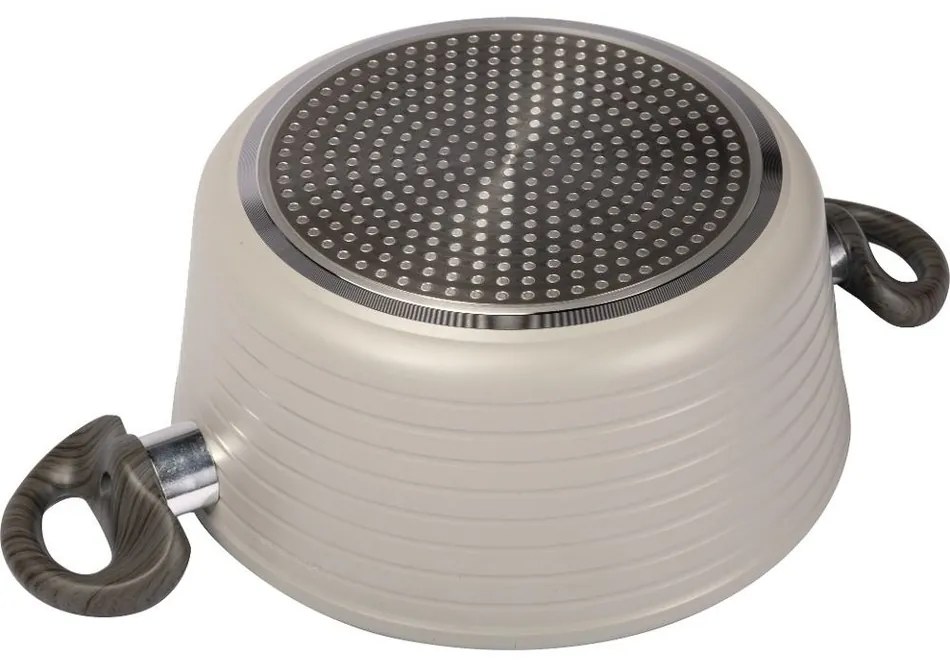 Lamart LT1267 rondelka z pokrywką Stripe, średnica20 cm