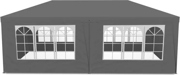 Pawilon ogrodowy 3x6m ze ściankami i oknami - namiot imprezowy, altana eventowa