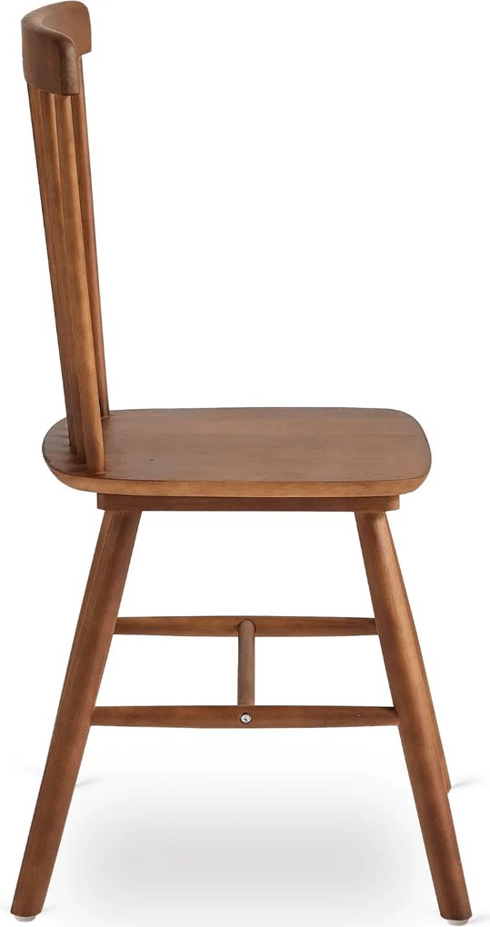 Krzesło Drewniane GARTON Orzech Retro