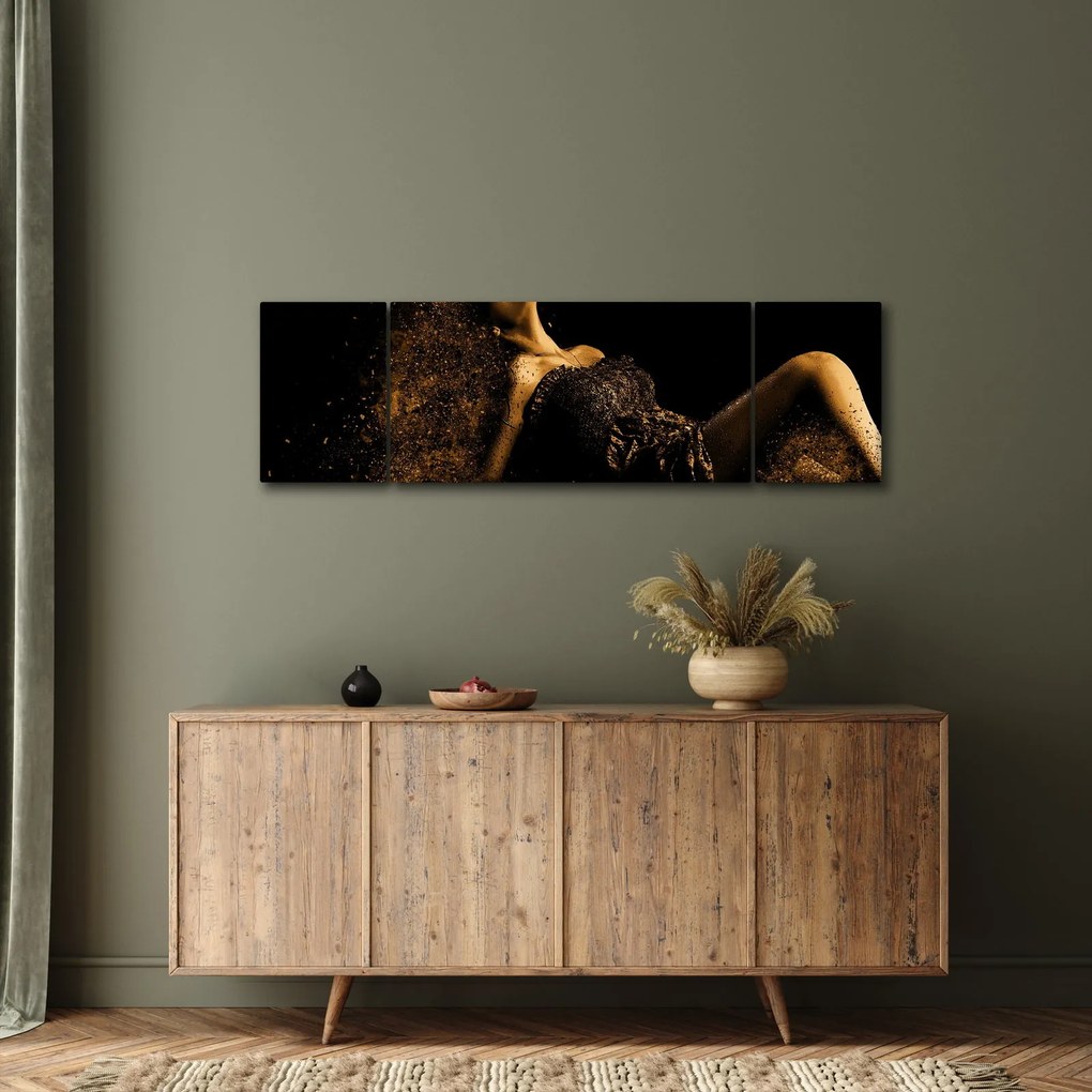 Obraz - Kobieta ze złota (170x50 cm)