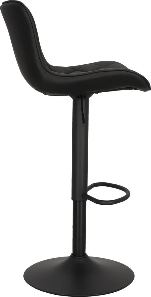 Pikowany hoker obrotowy z ekoskóry Aland