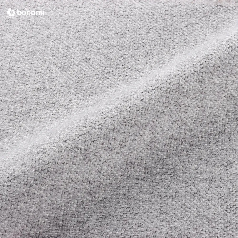 Jasnoszara rozkładana sofa w kształcie litery "U" Miuform Scandic Lagom, prawostronna