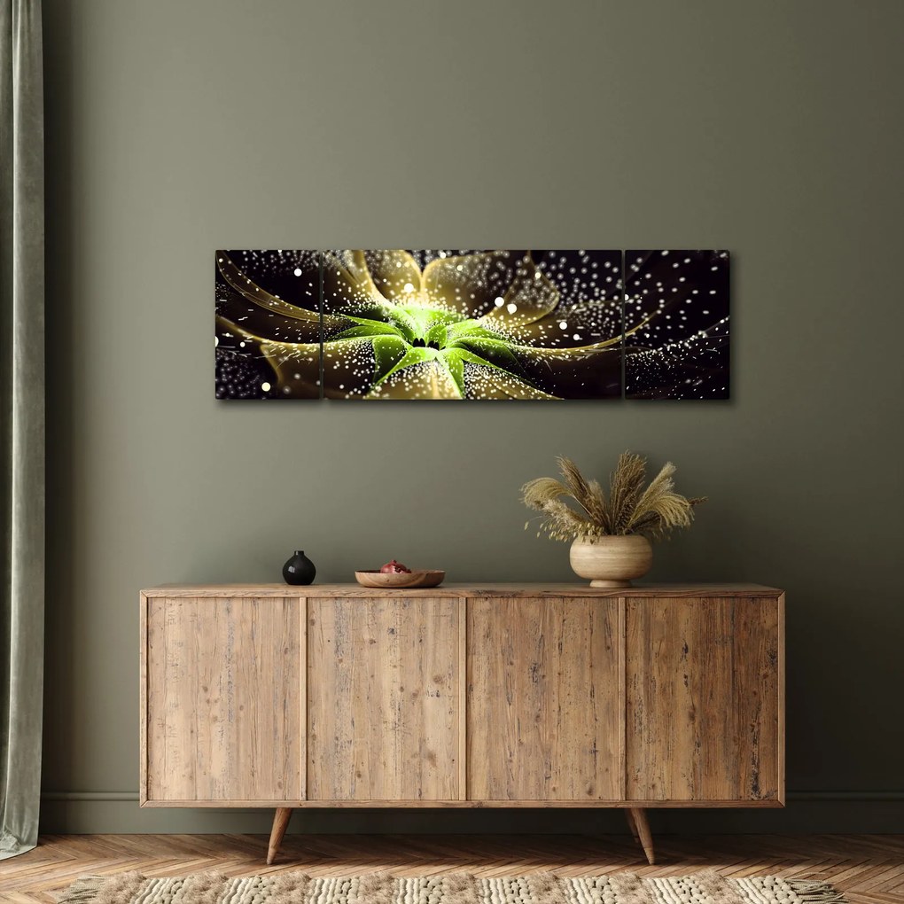 Obraz - Szczegół kwiatu (170x50 cm)